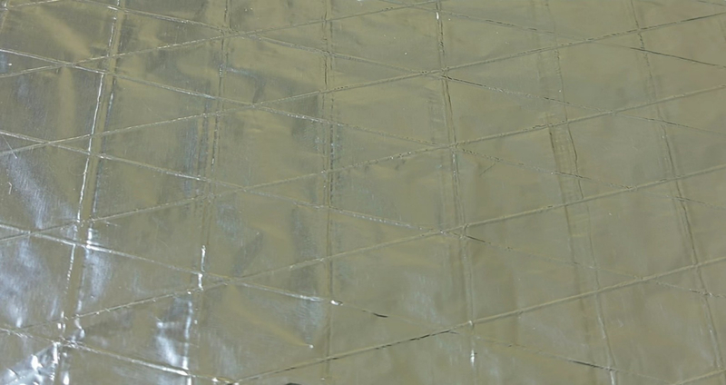 Reinforced aluminum foil aluminum film