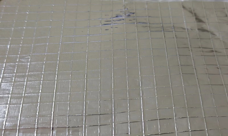 Heat sealing 2-way scrim aluminum film