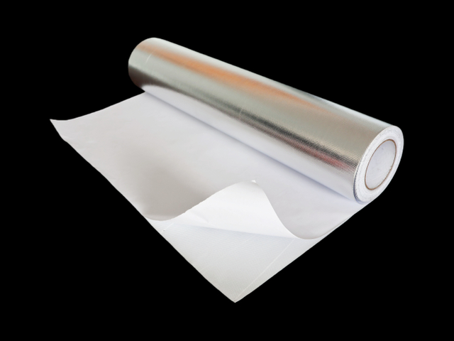 SELF- ADHESIVE ALUMINUM FOIL FIBERGLASS CLOTH