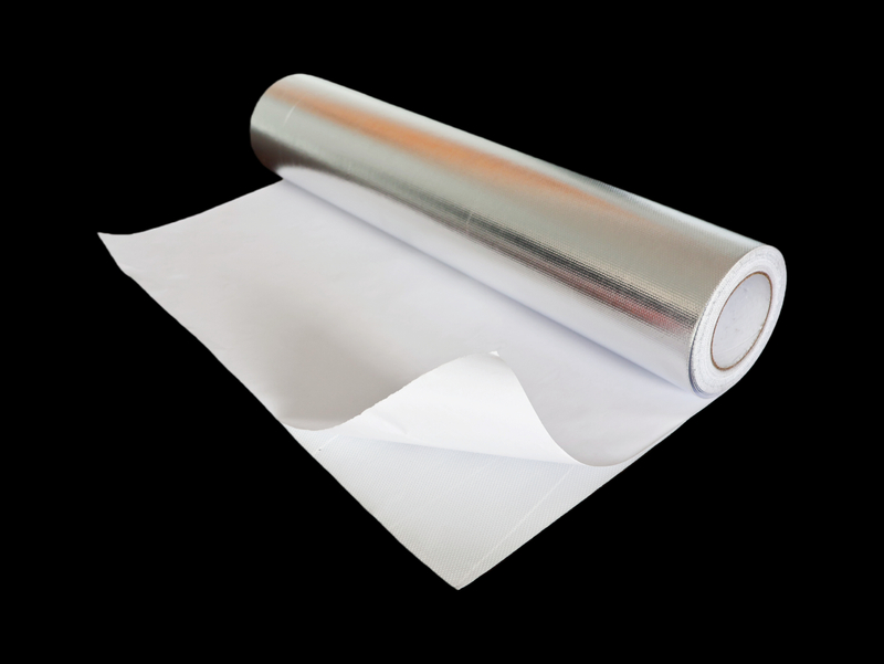 SELF- ADHESIVE ALUMINUM FOIL FIBERGLASS CLOTH